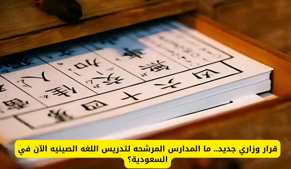 المدارس المرشحة لتدريس اللغة الصينية