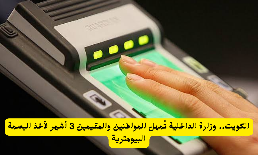 البصمة البيومترية