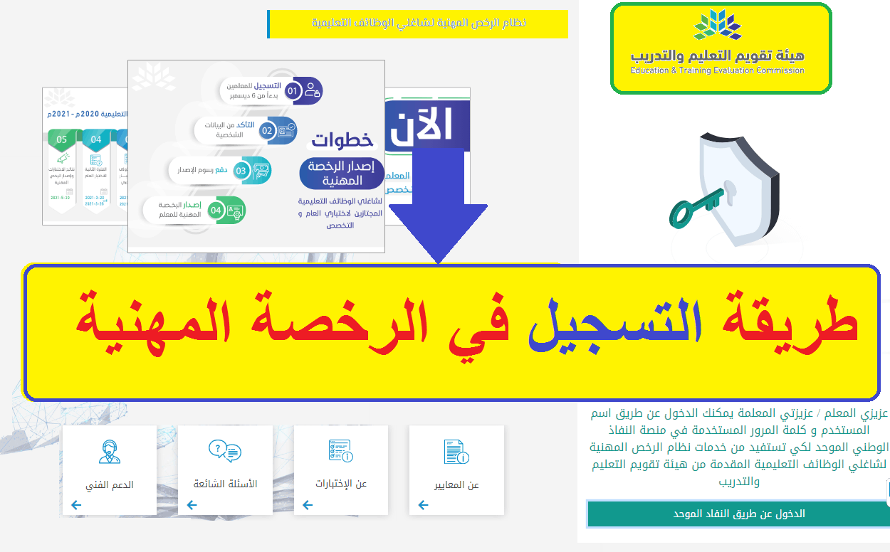 إصدار الرخصة المهنية