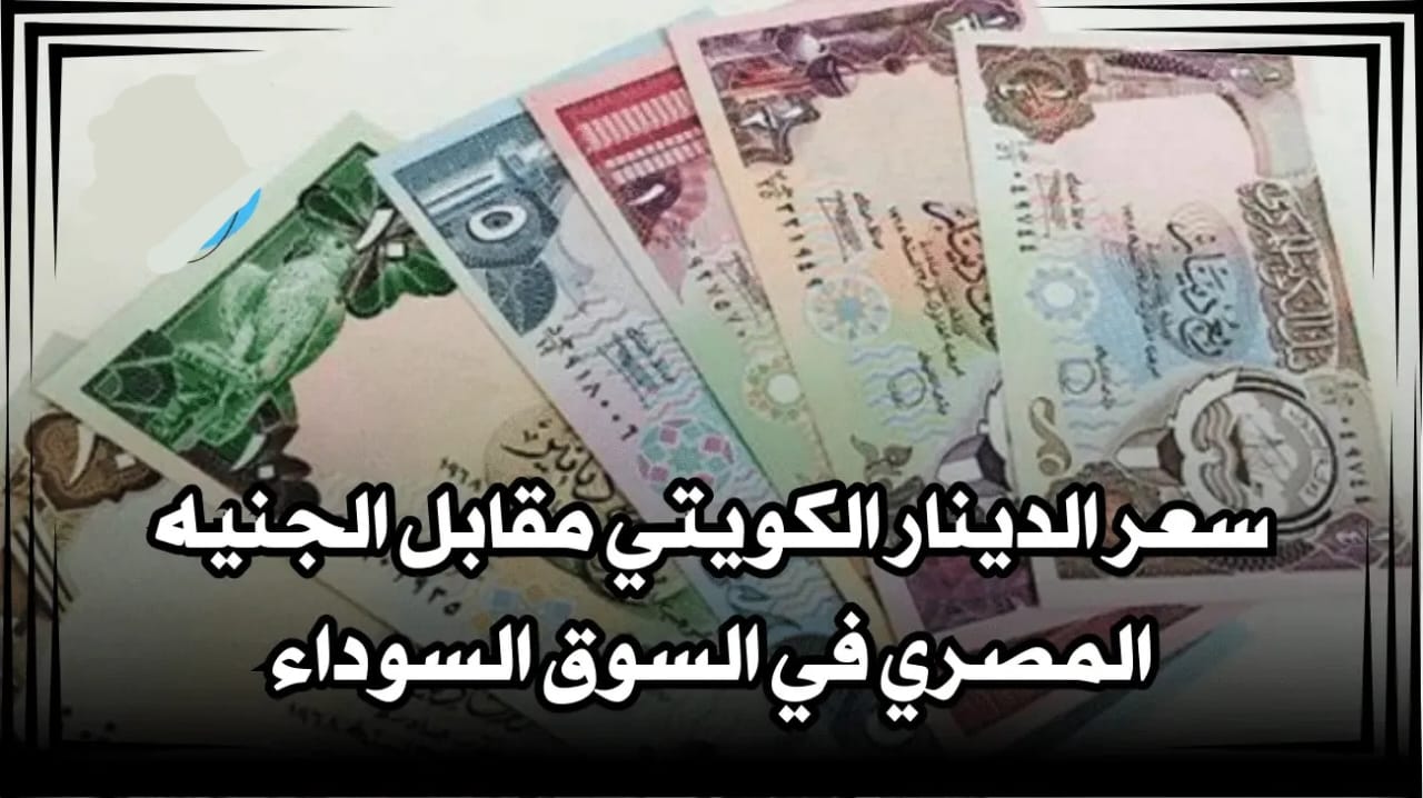 سعر الدينار الكويتي مقابل الجنيه المصري